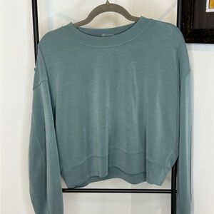 Life Is Good Women's Teal Sweatshirt